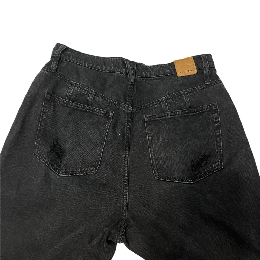 Free People Jeans Women's 31
Black We The Free Crvy Straight
Shooter Distressed - Picture 11 of 11